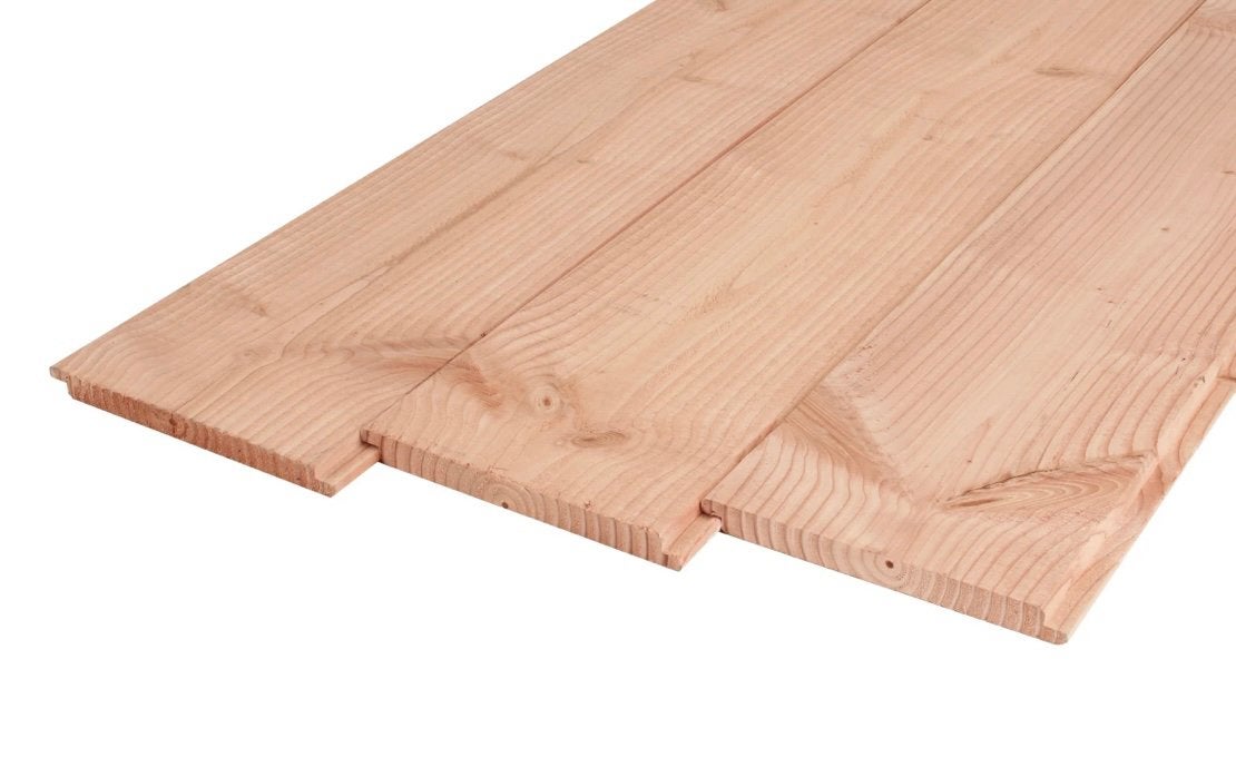 Douglas wisselsponning 1.8x19,5x500cm, Ophalen, Minder dan 25 mm, Nieuw, Plank