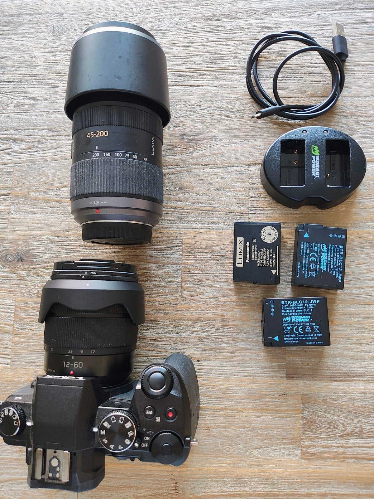 Panasonic Lumix GH85 met 12-60mm en 45-200mm lenzen, Audio, Tv en Foto, Fotografie | Lenzen en Objectieven, Micro Four Thirds
