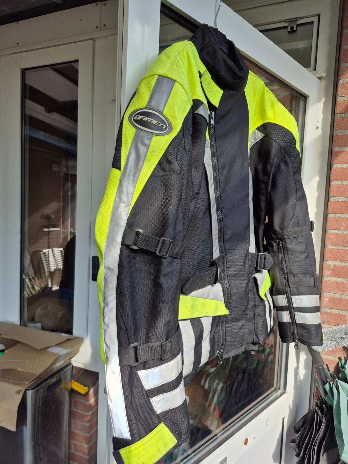 Damen 4-seizoenen motorjas - XL - Zo goed als nieuw!, Motoren, Jas | textiel, Heren, Ophalen of Verzenden, Nieuw zonder kaartje
