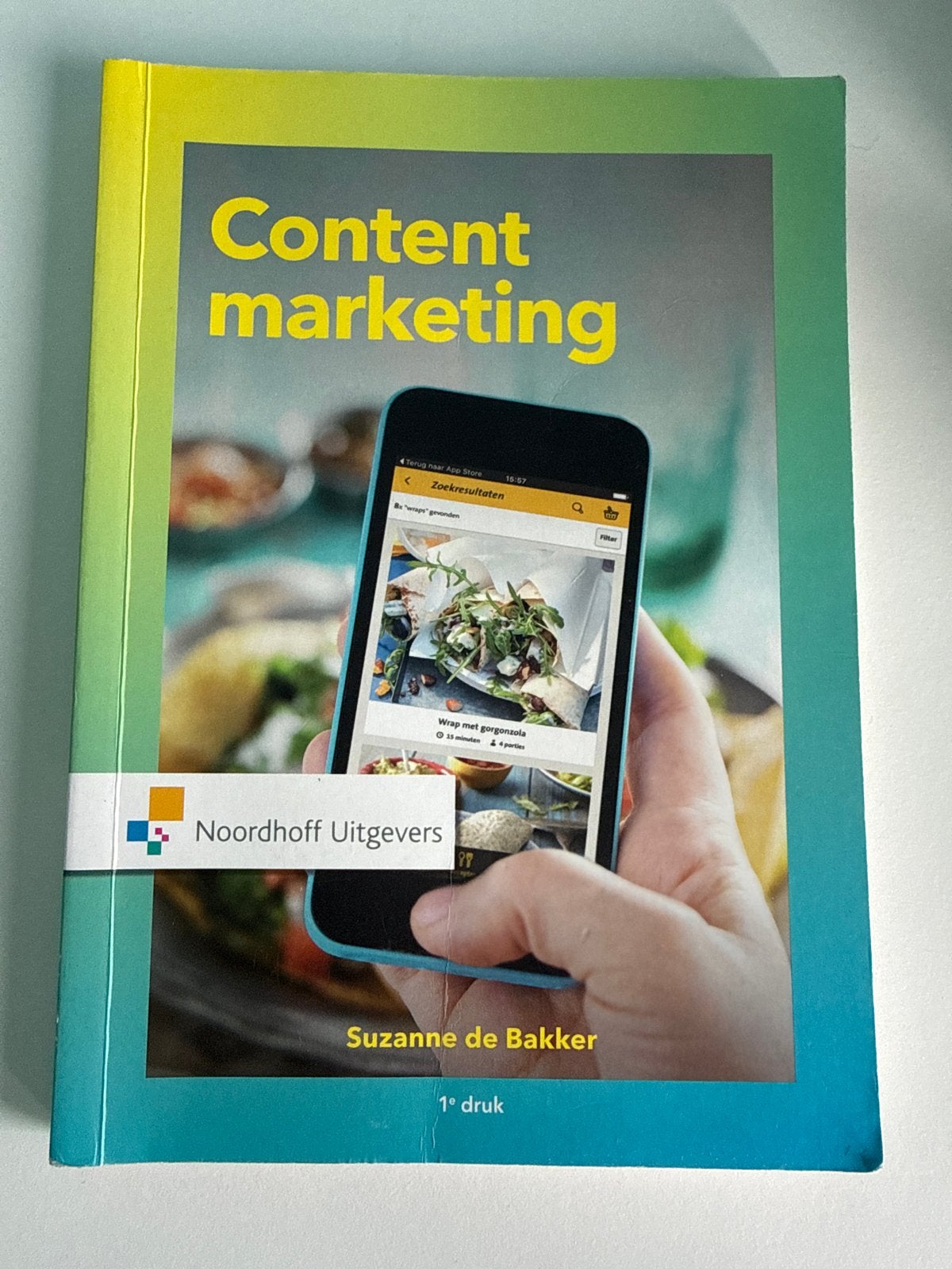 Content Marketing - Suzanne de Bakker (Noordhoff), Ophalen of Verzenden, Gamma, Zo goed als nieuw, HBO