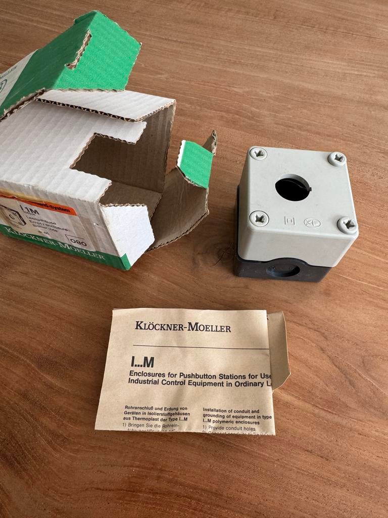 Klöckner Moeller Behuizing I1M - Nieuw  (7x7x7cm), Ophalen of Verzenden, Nieuw, Overige typen