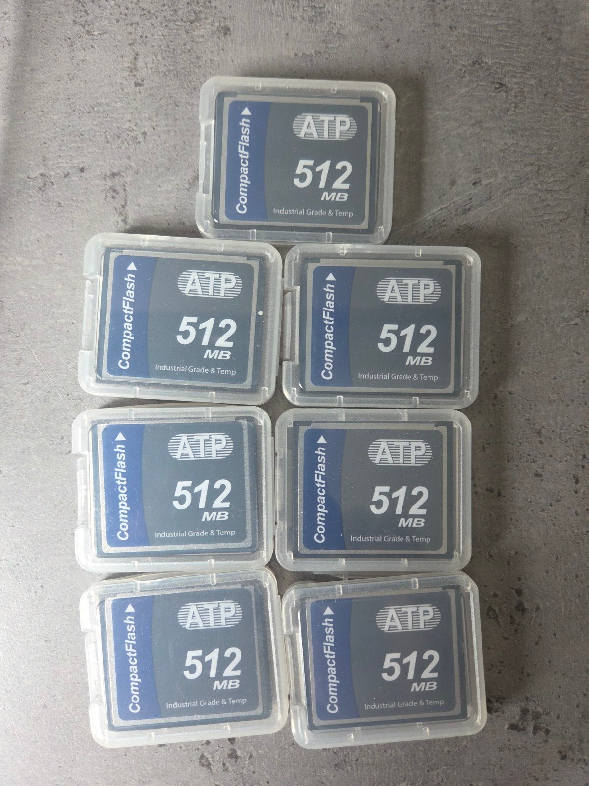 ATP CompactFlash 512MB Industrial Grade & Temp, Audio, Tv en Foto, Gebruikt, ATP, Compact Flash (CF), Minder dan 2 GB