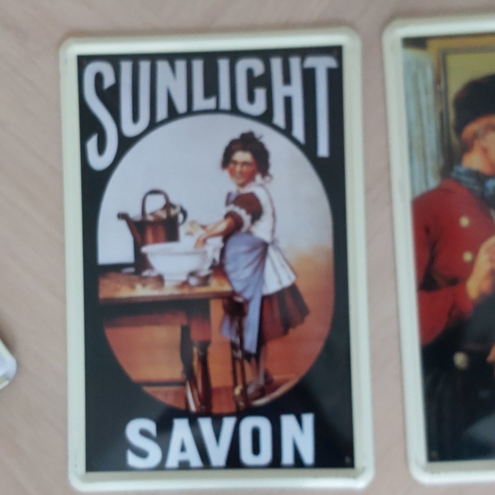 Reclamebord van Sunlight Savon en Bols, Ophalen of Verzenden, Zo goed als nieuw