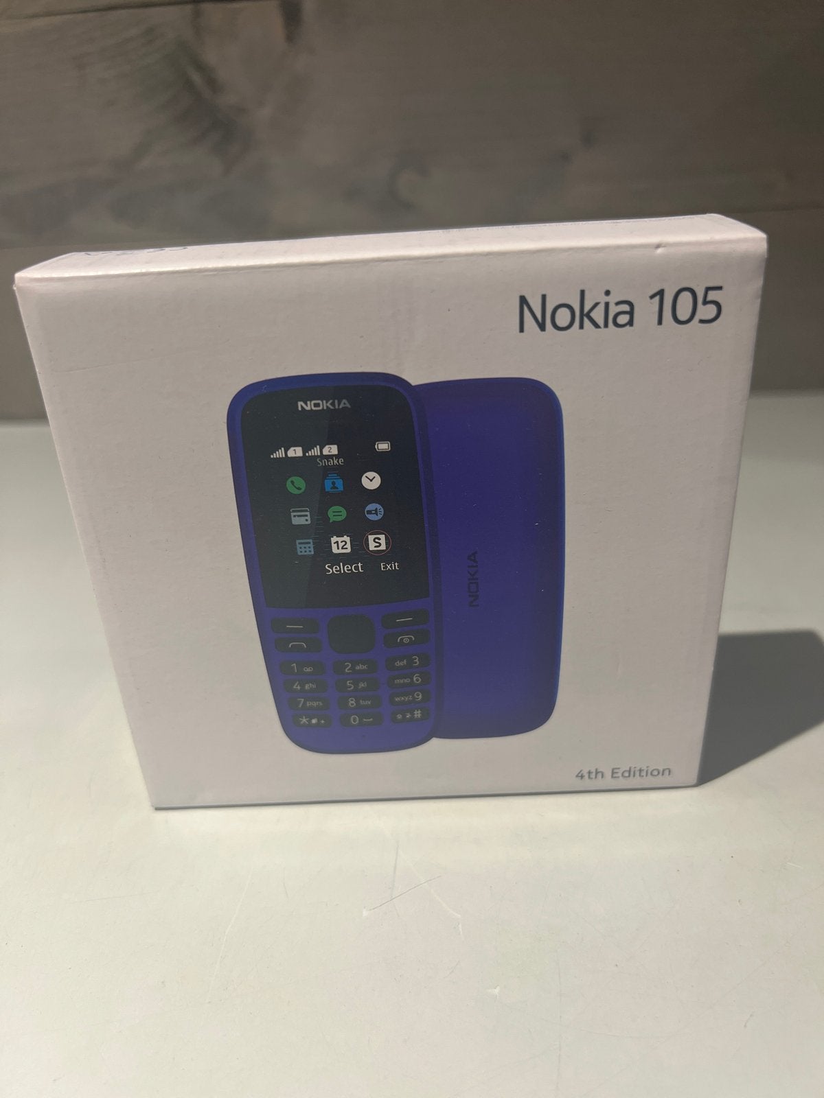 Nokia 105 (4e editie) Dual SIM - Nieuw in doos, N, N, Blauw, Geen camera