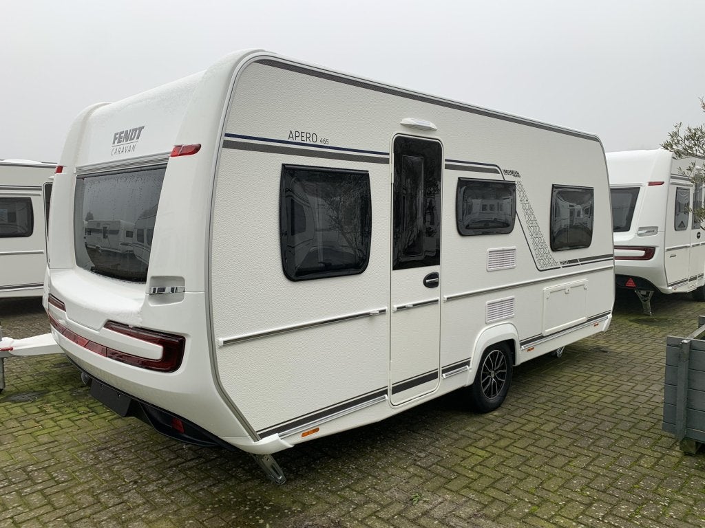 Fendt Apero 465 TG Model 2025, Caravans en Kamperen, Caravans, Standaardzit, Bedrijf, Fendt, Schokbreker