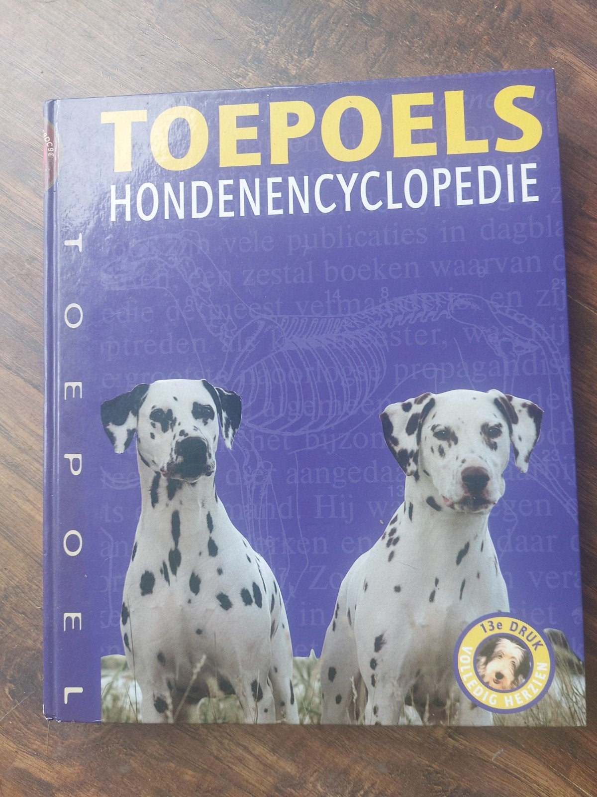 Toepoels Hondenencyclopedie - 13e Druk, Boeken, Ophalen of Verzenden, Zo goed als nieuw, Los deel, Toepoel