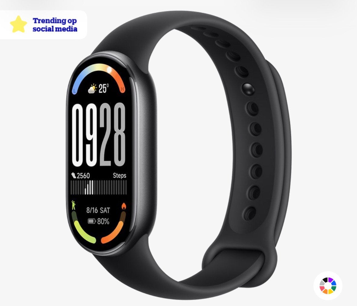 Nieuw in doos: Xiaomi Smart band 10., Ophalen of Verzenden, Waterdicht, Nieuw, Zwart