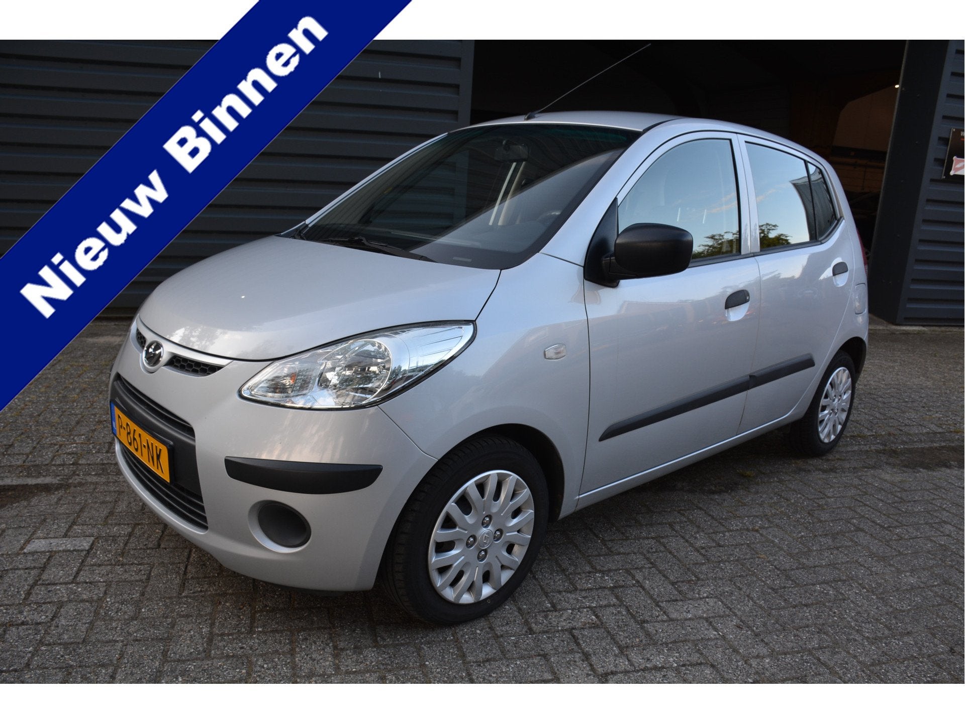 Hyundai i10 1.25i Pure Airco 5 Drs (bj 2010), Voorwielaandrijving, Gebruikt, 4 cilinders, Bedrijf