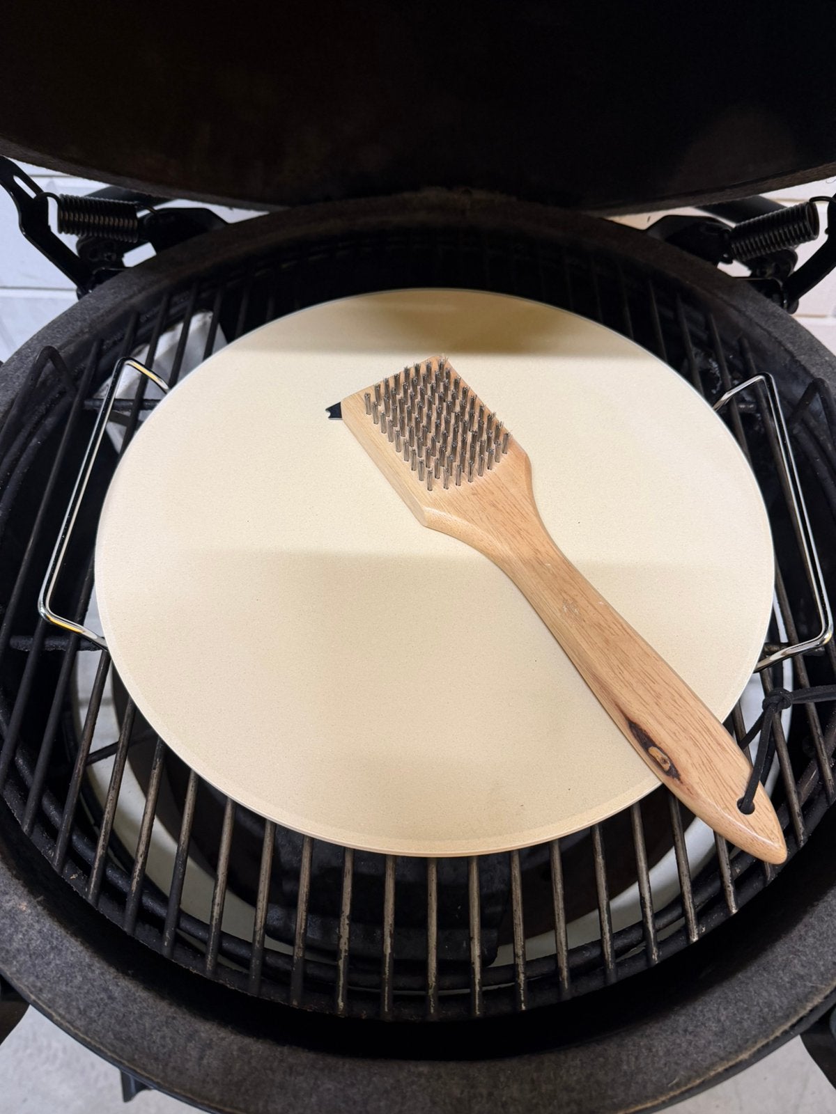 Foto 9 van Big Green Egg Large – zeldzame zijtafel plus accessoires