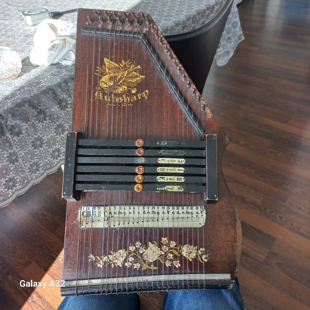Tafelciter  autoharp 1890 handgemaakt, Muziek en Instrumenten, Ophalen of Verzenden