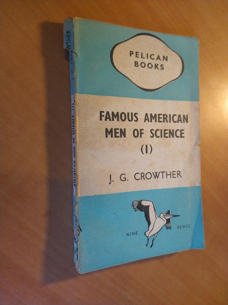 Crowther, J.G. Famous american men of science (1), Boeken, Ophalen of Verzenden, Gelezen, Politiek