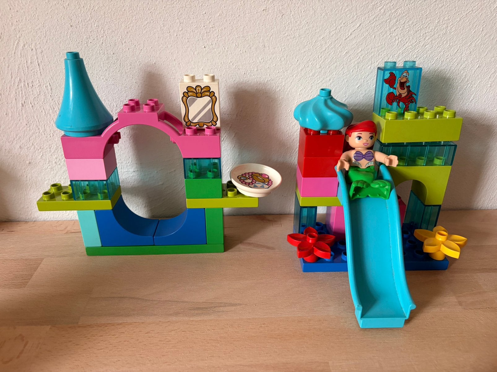 DUPLO 10515 Ariel's onderzeese kasteel, Ophalen of Verzenden, Gebruikt, Duplo