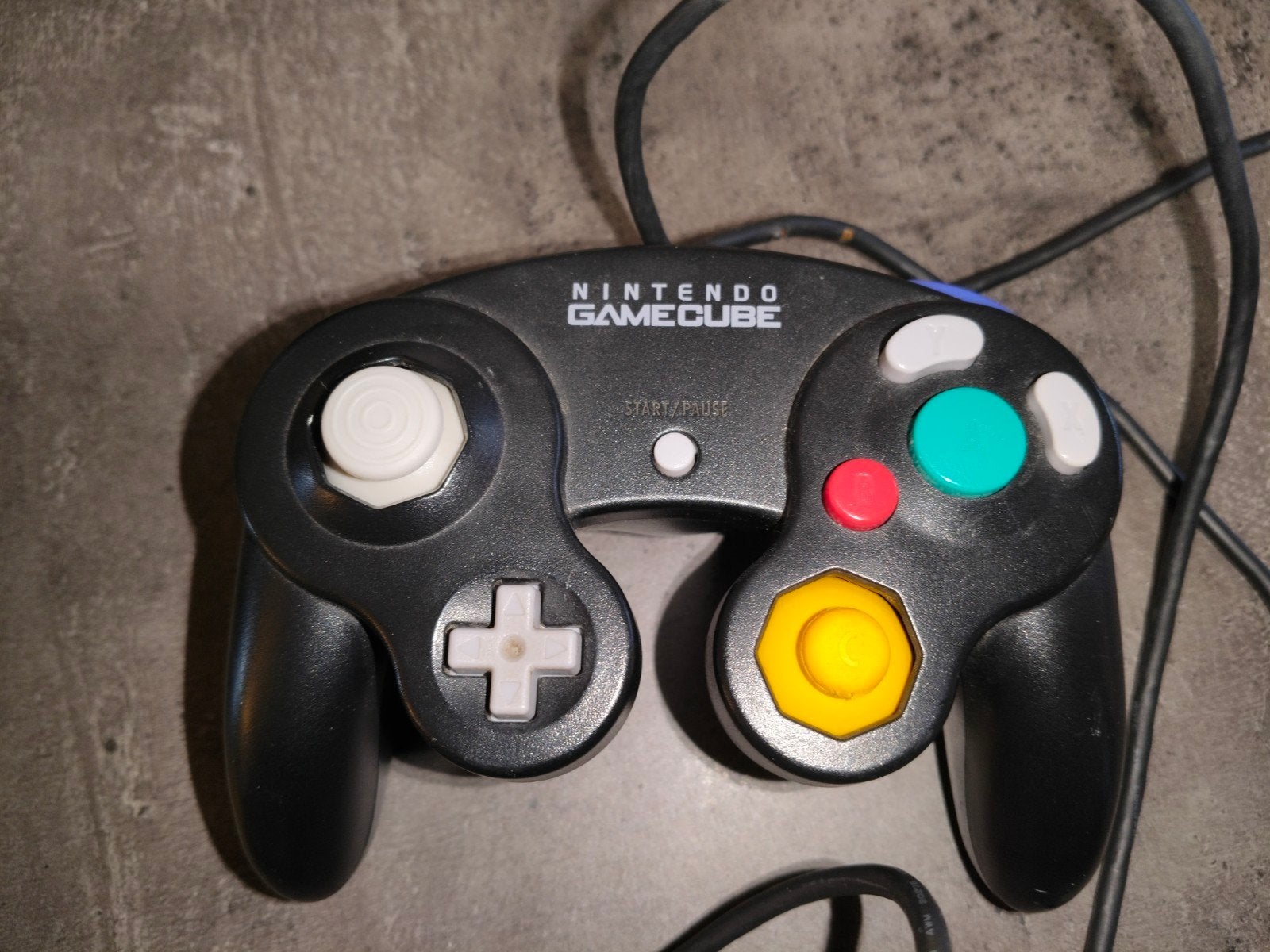 Original GameCube Controller - Zwart, Ophalen of Verzenden, Zo goed als nieuw, Gamecube, Overige controllers