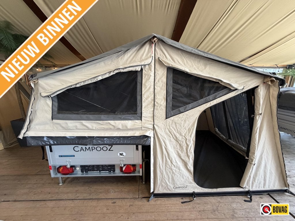 Campooz Fat Freddy Camping + Extra Trekking Luifel, Tot en met 2, Campooz