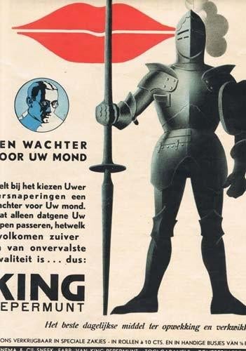 KING/Tonnema & Cie - Advertentie uit Tijdschrift 1935, Ophalen of Verzenden, 1980 tot heden, Knipsel(s)