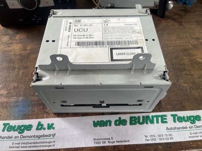 Navigatie Systeem van een Opel Insignia, Gebruikt, -, -, Opel