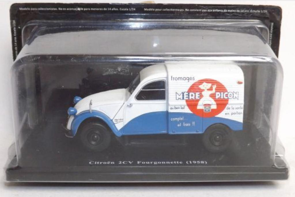 CITROEN 2CV Fourgonnette 1958 Mere Picon TEST  serie  1/24, Verzenden, Nieuw, Auto, Overige merken
