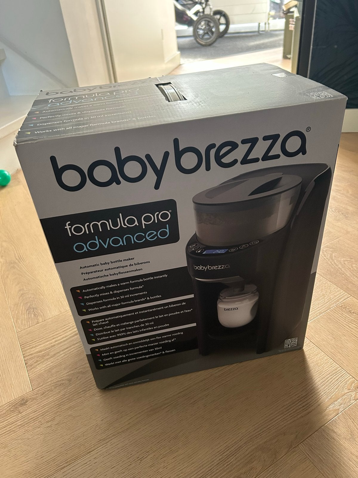 Babybrezza Formula Pro Advanced met extra trechter, Ophalen, Gebruikt, Flessen- of potjesverwarmer