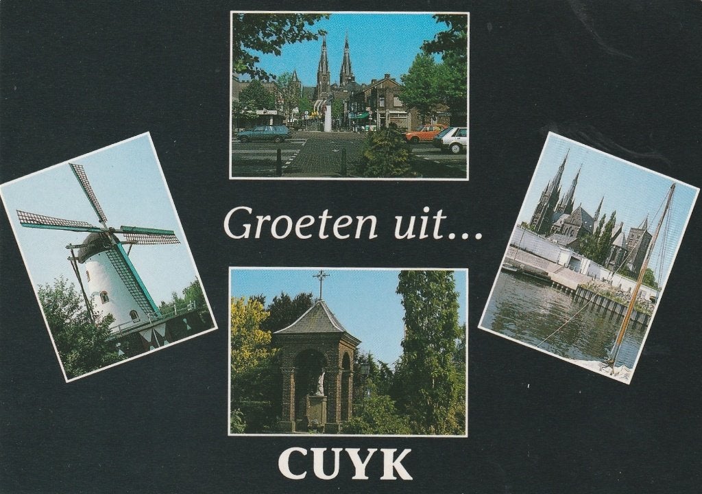 CUIJK Molen Centrum Kapel Kade Groeten, Verzenden, 1980 tot heden, Gelopen, Noord-Brabant