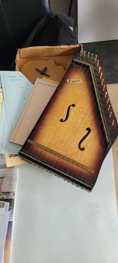 oude harp (1iv284/40), Muziek en Instrumenten, Ophalen of Verzenden, Gebruikt