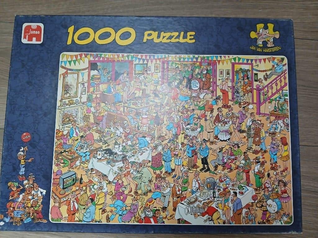 Jan van Haasteren puzzel, Ophalen of Verzenden, 500 t/m 1500 stukjes, Gebruikt, Legpuzzel