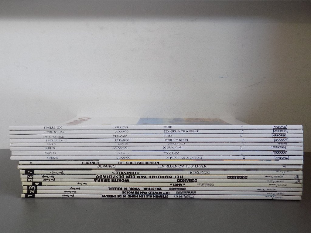 Durango ~ Complete serie 1 t/m 17, Complete serie of reeks, Ophalen of Verzenden, Gelezen, Swolfs, Yves