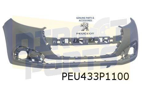 Peugeot 208 voorbumper (te spuiten) Origineel!  1613478880, -, -, Nieuw, Bumper