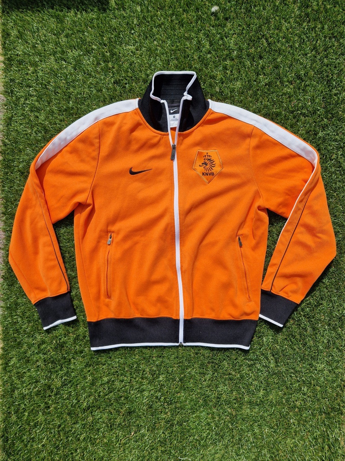 Trainingsjack uit 2010 Anthem N98 L, Maat 52/54 (L), Nike, Oranje, Ophalen of Verzenden