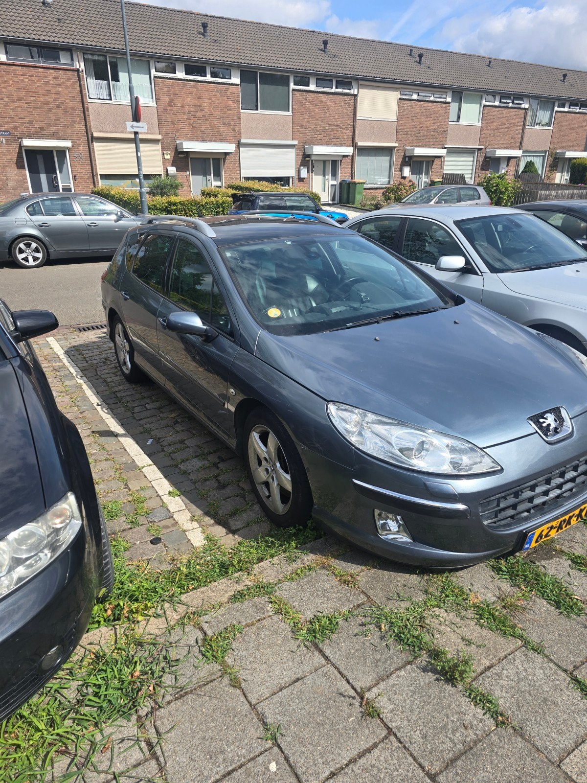 Peugeot 407 3.0 24V SW AUT 2005 Grijs voor export, Auto's, 2946 cc, Stationwagon, Particulier, Zilver of Grijs