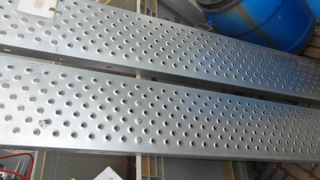oprijplaaten ijzer gegalvaniseer, Doe-het-zelf en Verbouw, Metalen, Nieuw, IJzer, Ophalen