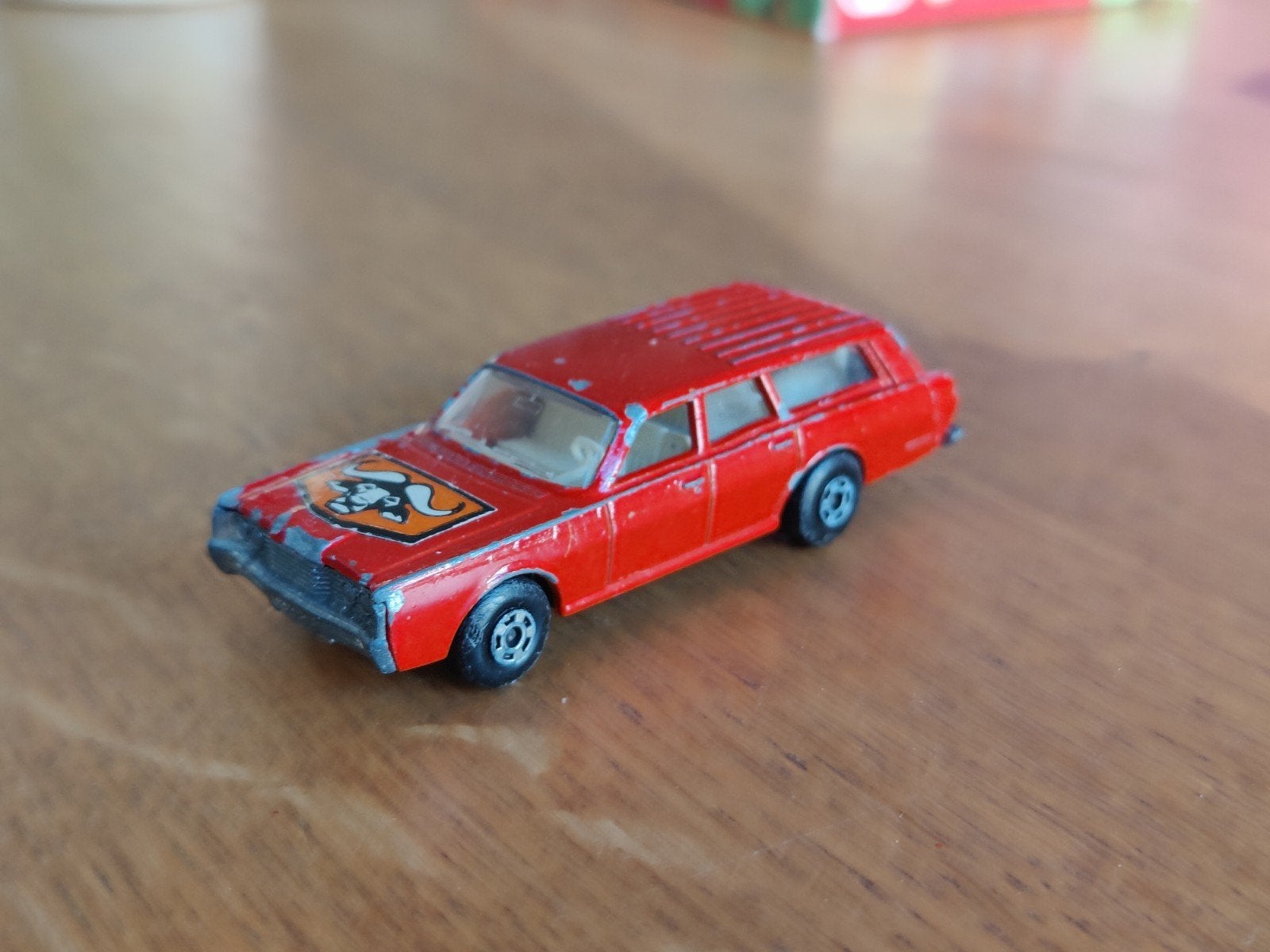 Matchbox Mercury Cougar BRANDWEER, Hobby en Vrije tijd, Ophalen of Verzenden, Zo goed als nieuw, Auto