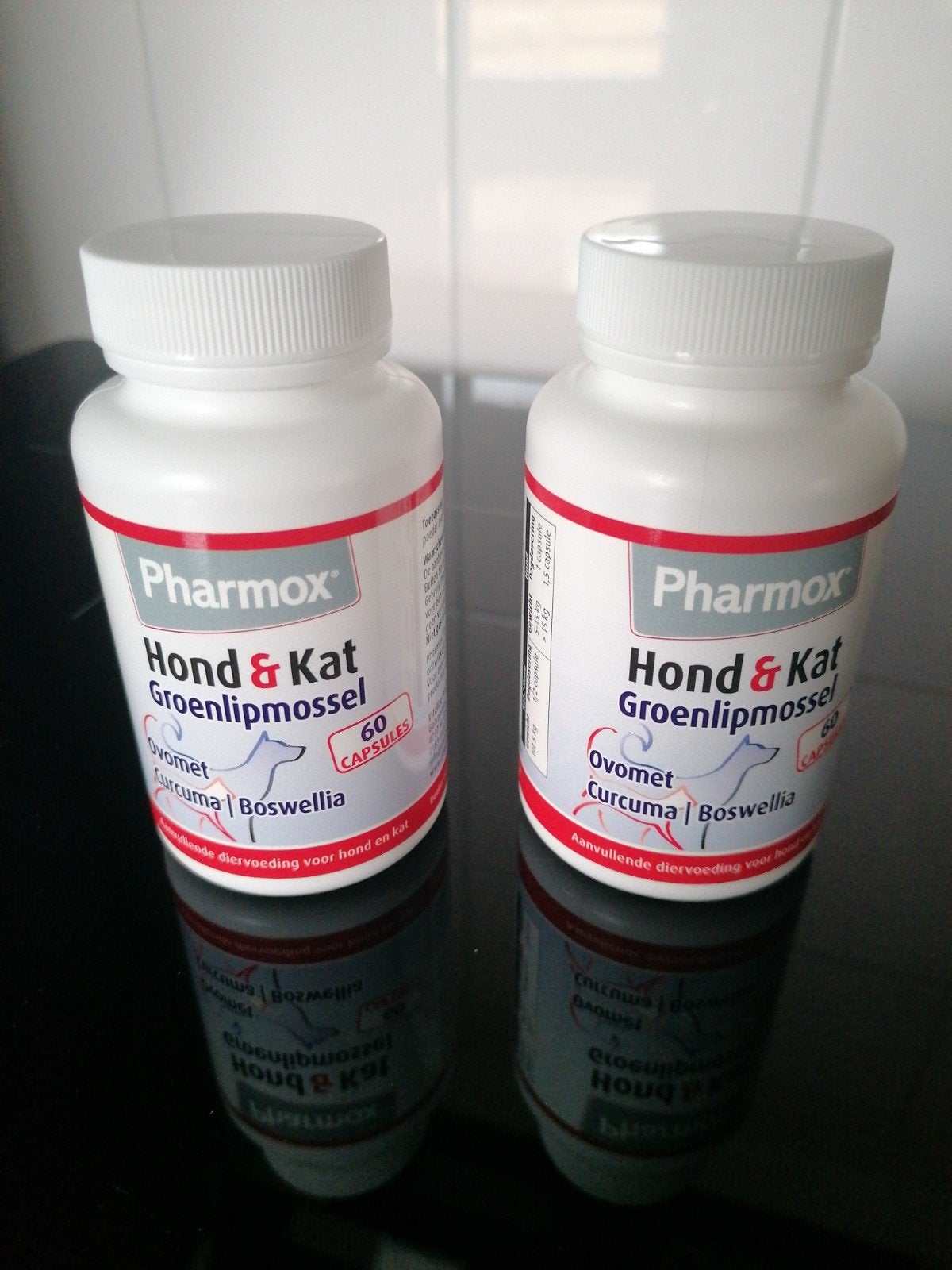 Pharmox Hond & Kat Groenlipmossel 2x60 stuks, Dieren en Toebehoren, Dierenvoeding, Ophalen of Verzenden, Kat