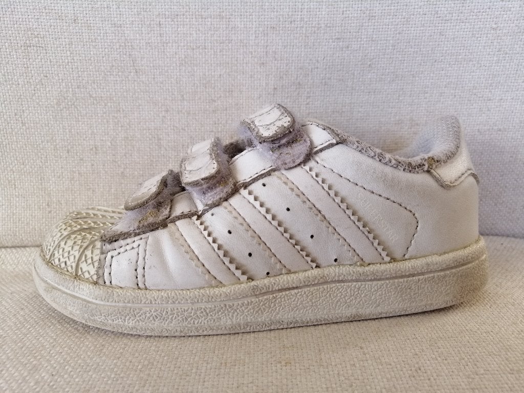 ADIDAS sneakers Superstar wit maat 24, Adidas, Gebruikt, Jongen of Meisje, Schoenen