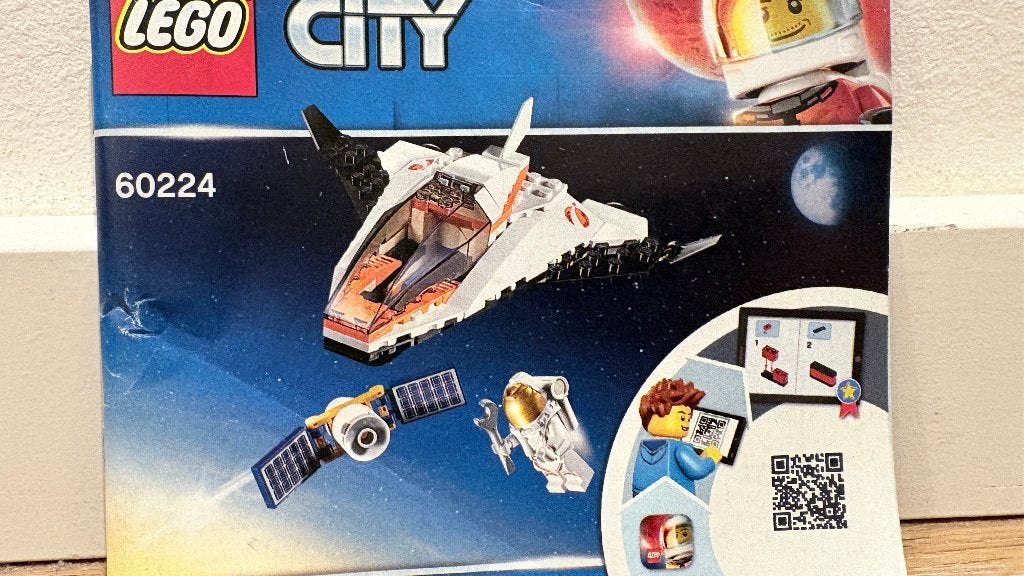 Lego City 60224 - Mars Shuttle Missie ruimteschip, Lego, Ophalen of Verzenden, Complete set, City