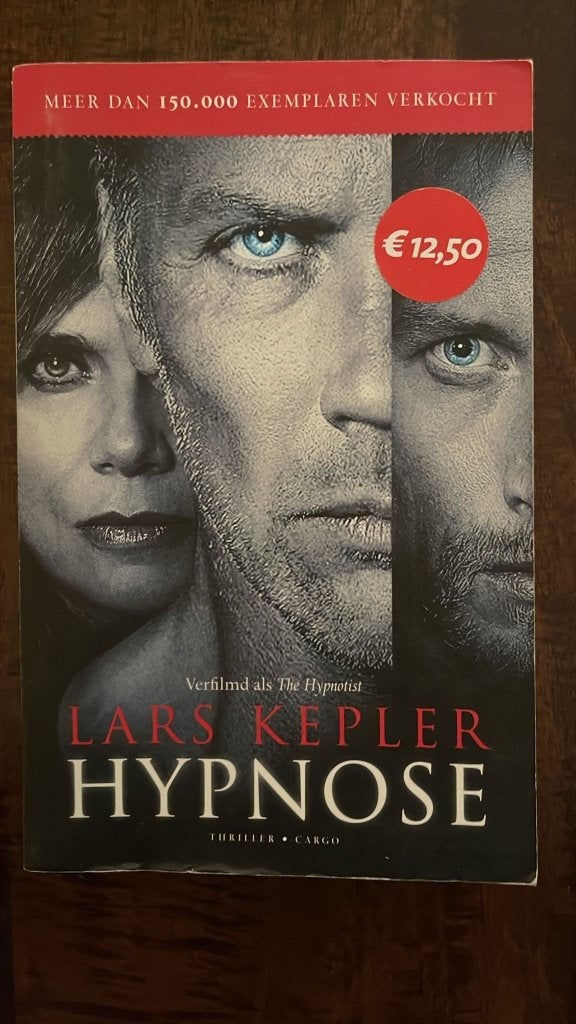 Boek: Hypnose, Ophalen of Verzenden, Gelezen, Lars Kepler, Nederland