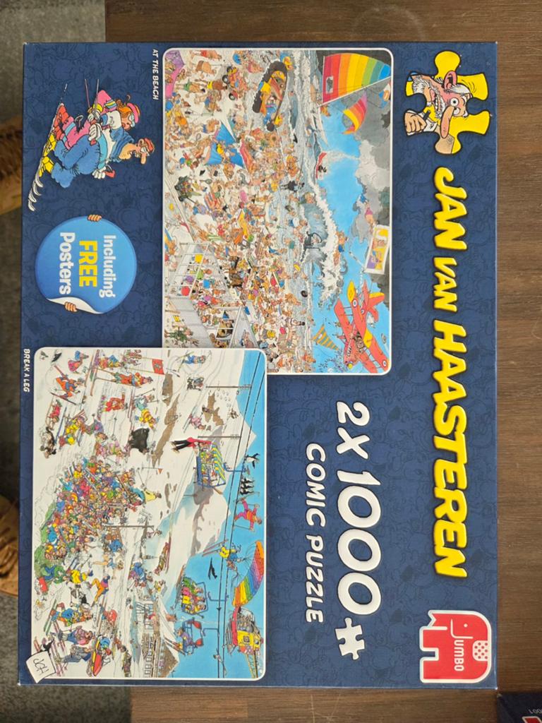 Jan van haasteren puzzel, Ophalen of Verzenden, 500 t/m 1500 stukjes, Zo goed als nieuw