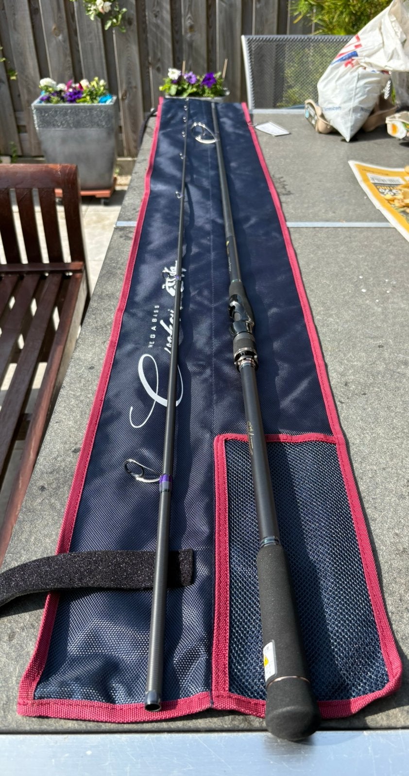 Megabass cookai 108 MHS, Ophalen, Zo goed als nieuw, Werphengel