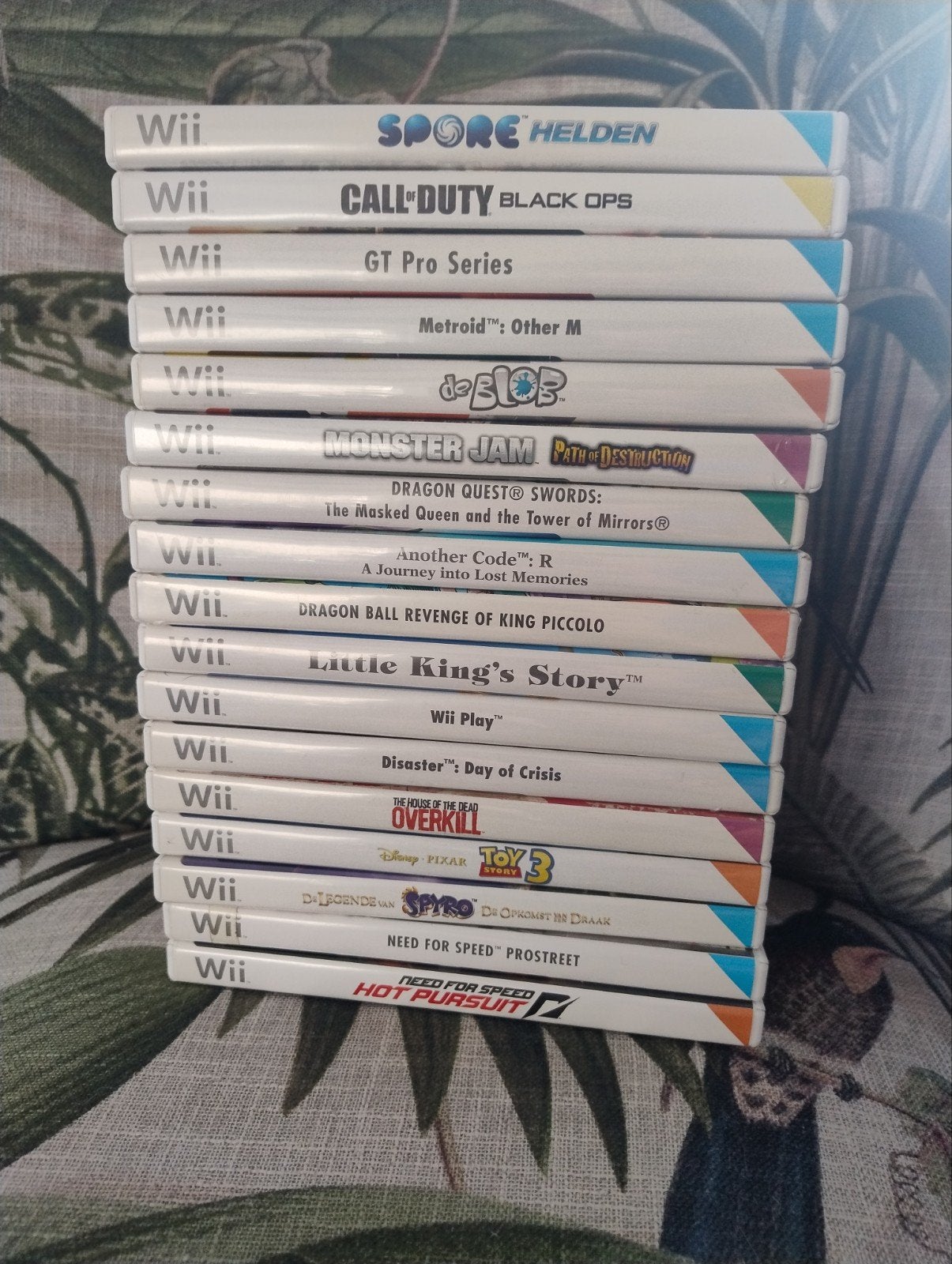 Grote collectie Wii games: Spore,Metroid, etc., 1 speler, Ophalen of Verzenden, Zo goed als nieuw, Vanaf 3 jaar