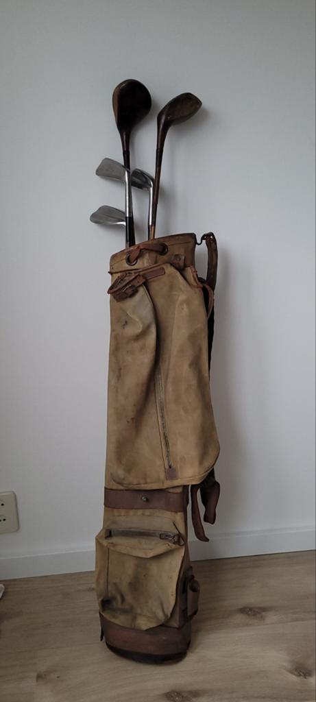 vintage golftas, Ophalen