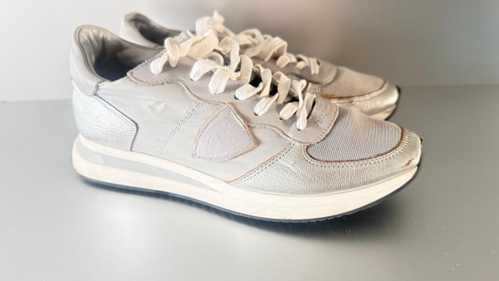 Philippe Model sneakers, Wit, Ophalen of Verzenden, Sneakers of Gympen, Gedragen