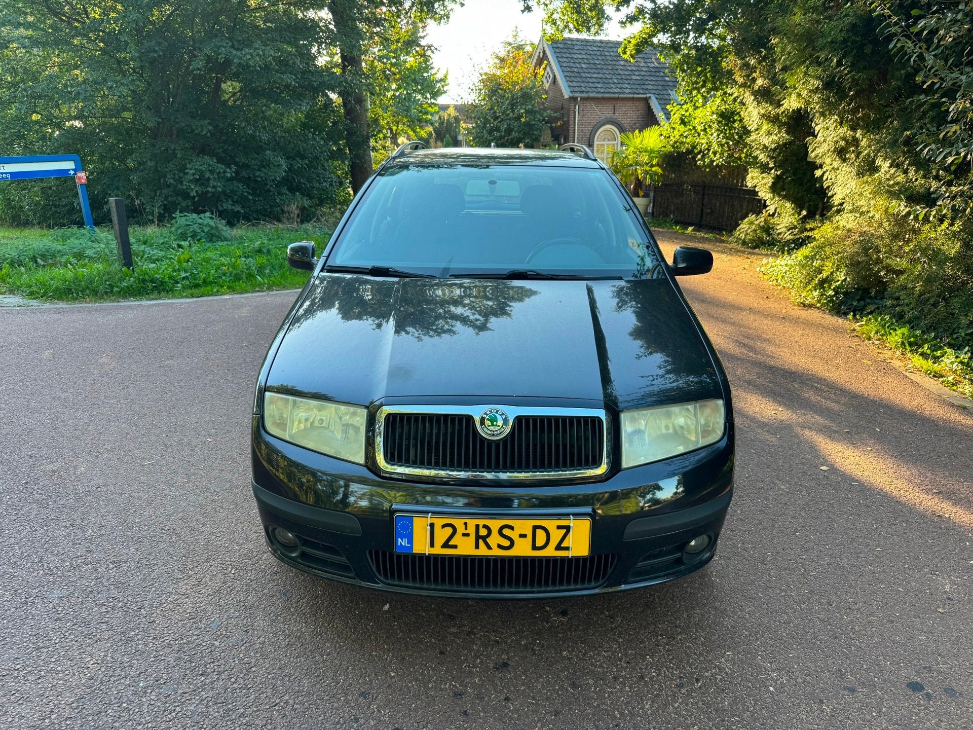 Skoda Fabia Combi 1.4-16V Elegance|Airco|Centaal|Elektrische, Auto's, Voorwielaandrijving, Gebruikt, 4 cilinders, Origineel Nederlands