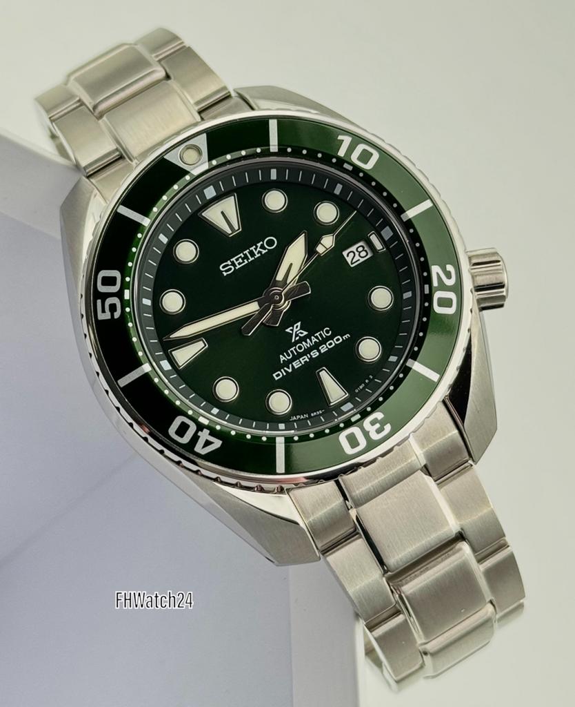 Seiko Prospex Sumo SPB103J1 “Hulk“. Complete set ongedragen, Sieraden, Tassen en Uiterlijk, Horloges | Heren, Staal, Polshorloge