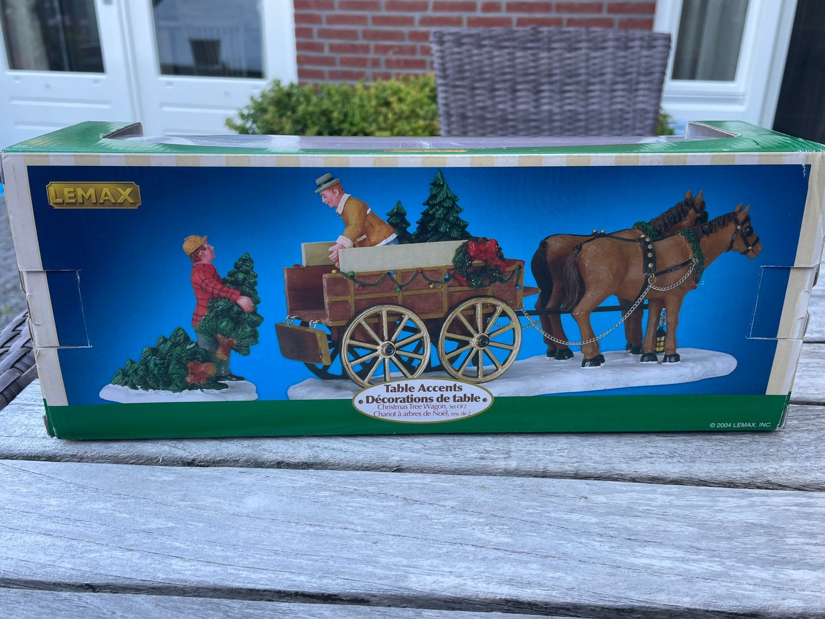 Lemax Paard en wagen, Ophalen, Zo goed als nieuw