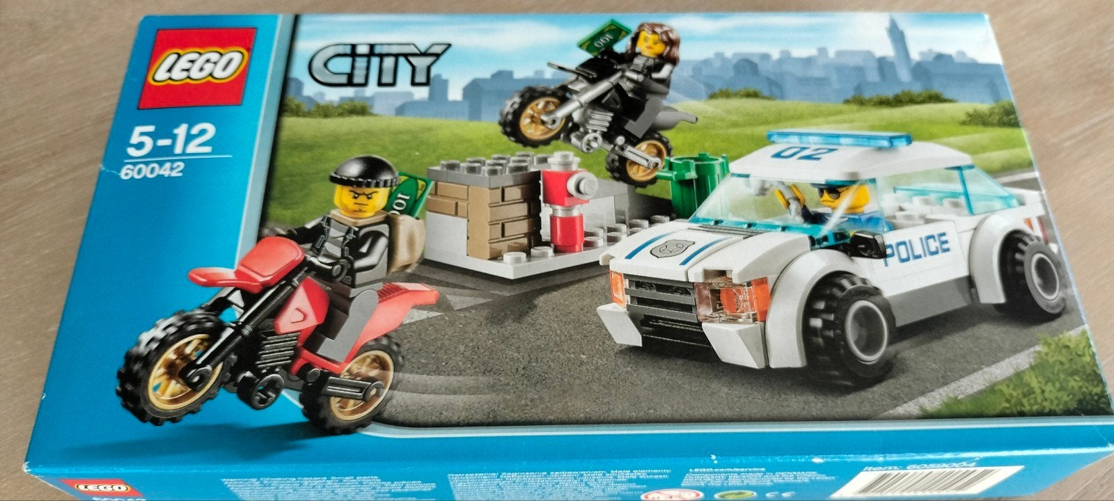 Nieuw: Lego City 60042 Boeven jacht, Ophalen of Verzenden, Nieuw, Handmatig, Overige merken
