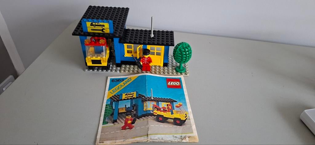 Lego Legoland set 6363 auto repair., Kinderen en Baby's, Speelgoed | Duplo en Lego, Compleet, Gebruikt, Lego, Ophalen of Verzenden