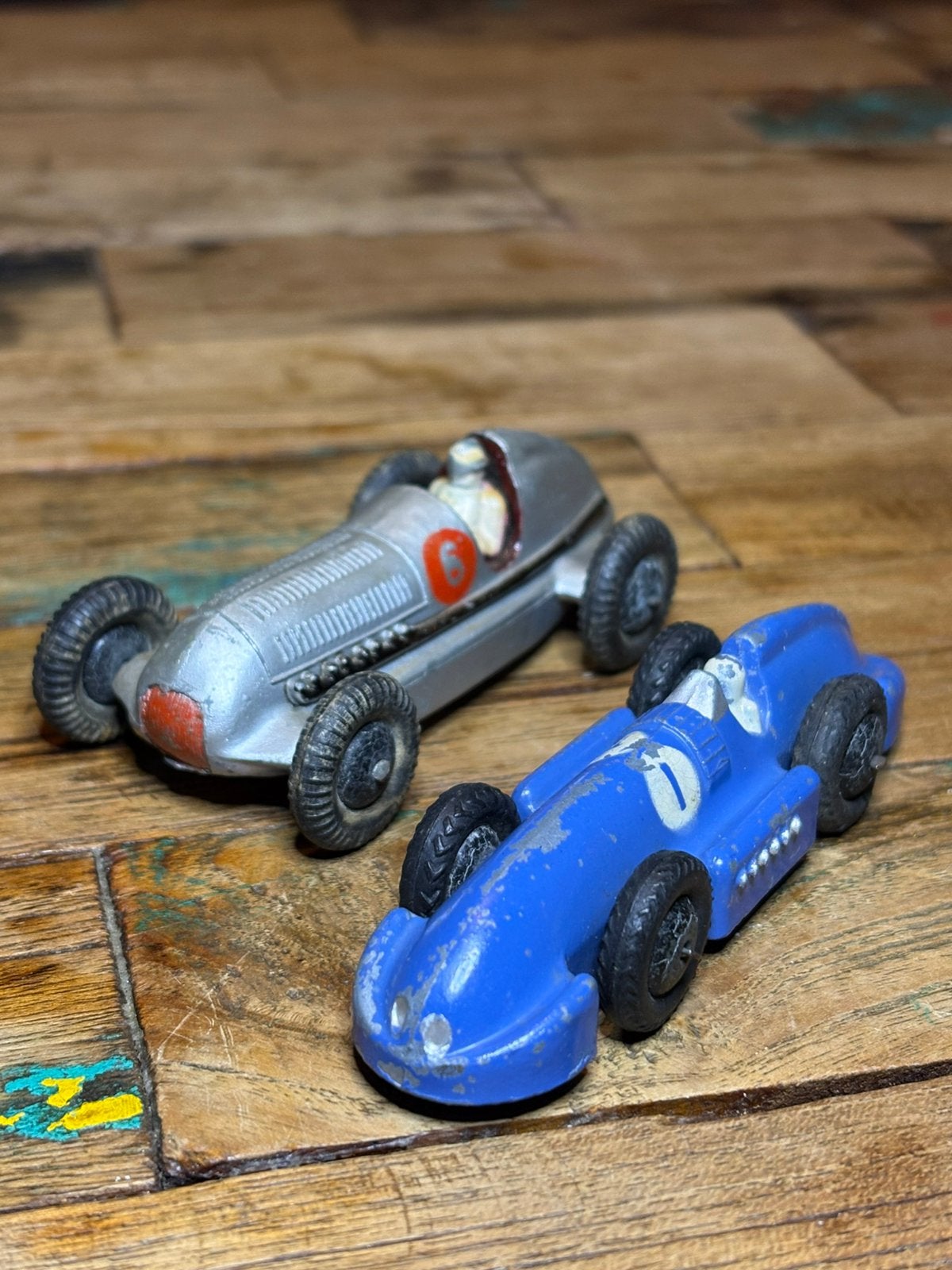 Dinky Toys 23C Mercedes-Benz & 23E Speed of the Wind 1936-38, Ophalen of Verzenden, Zo goed als nieuw, Auto, Dinky Toys