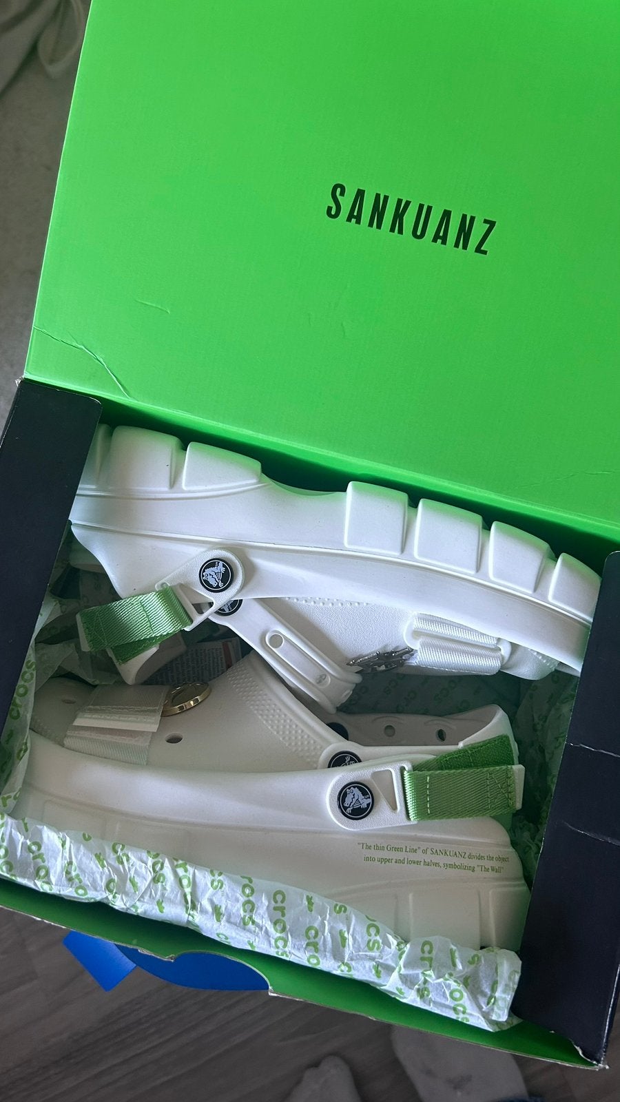 Sankuanz x Crocs, Ophalen of Verzenden, Nieuw, Wit