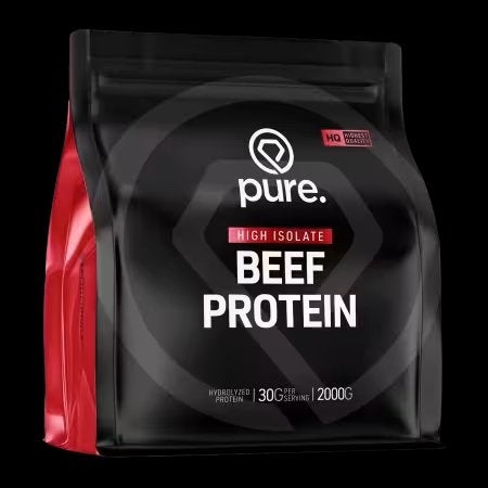 PURE BEEF PROTEIN VANILLE SHAKE 1940gram, Ophalen, Zo goed als nieuw, Poeder of Drank
