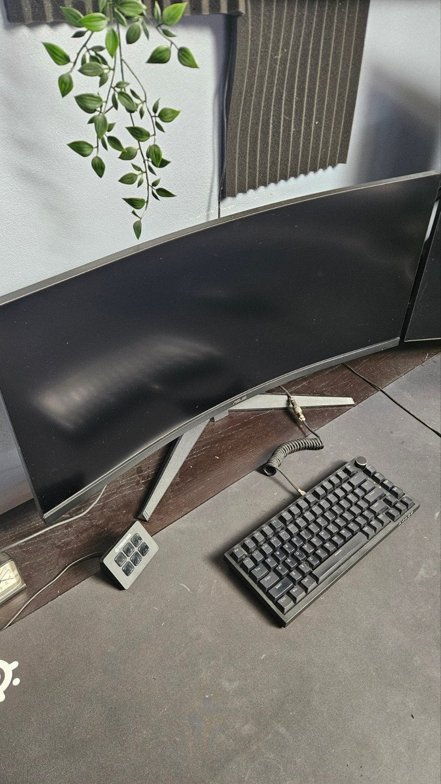 ASUS TUF Gaming VG34VQ3B Ultrawide Monitor 180Hz met doos, VA, Zo goed als nieuw, 1 tot 2 ms, Ultrawide