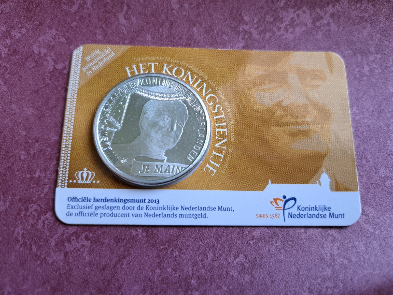 10 euro coincard Koningstientje 2013, Ophalen of Verzenden, Koningin Beatrix, Euro's